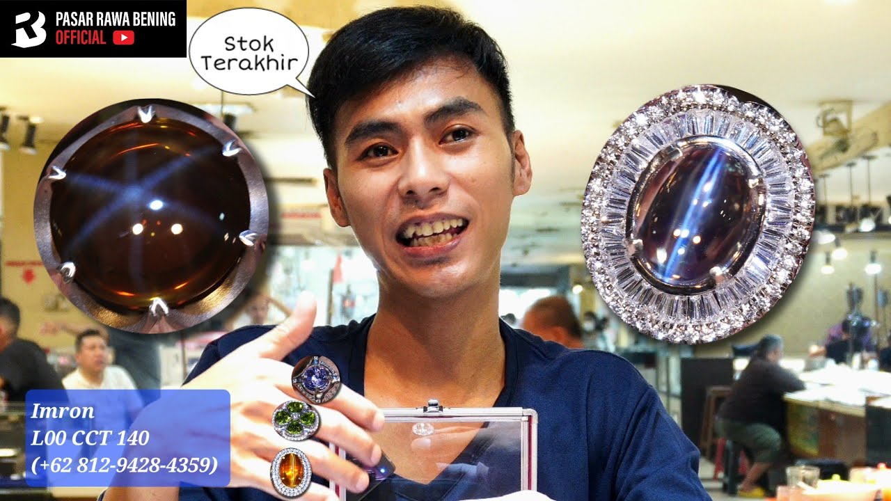 Rare Item Cat Eye Blue Line, Ampun kalo di suruh nyari lagi ( Imron - Pasar Rawa Bening Official )