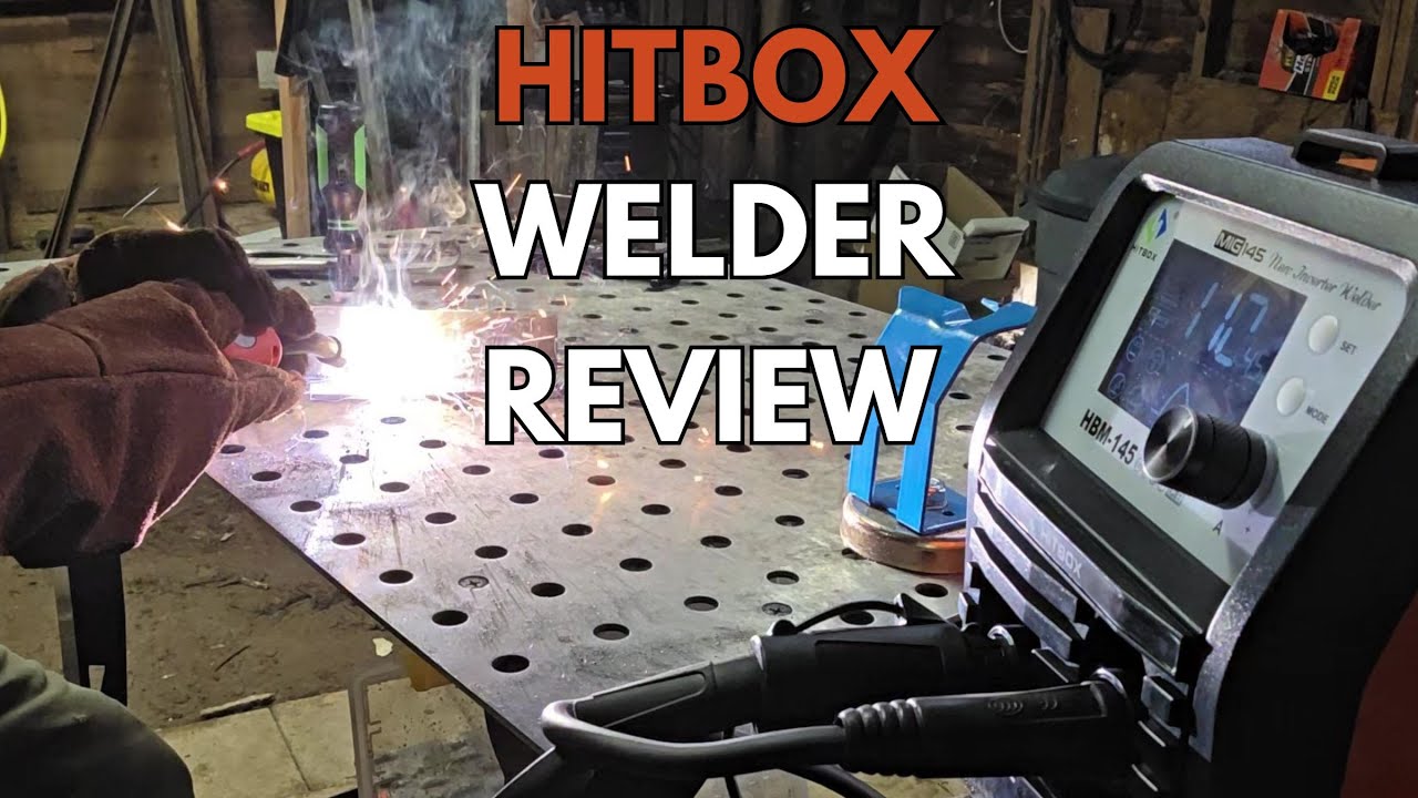 Hitbox MIG 145 Multi-process Dual-Voltage Welder Review - YouTube