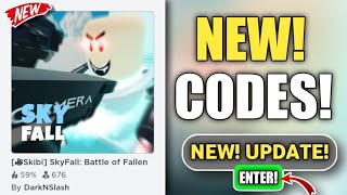 Update Codes For Sky Fall Battle Of Fallen - 2023 Roblox Codes