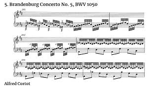 Top 10 Hardest Piano/Keyboard Pieces by Bach