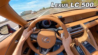 2022 Lexus LC 500 Convertible  The 5.0L V8 You NEED To HEAR at REDLINE! (POV Binaural Audio)