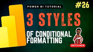 Famous Do you know these 3 styles of CONDITIONAL FORMATTING in PBI | Power BI Wealth