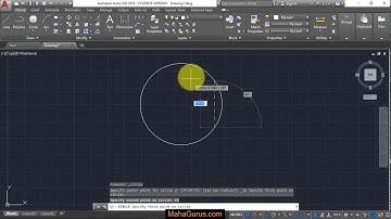 How to Make Circle Using Three Points in AutoCAD- Three Points Circle Autocad in Hindi
