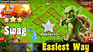 Easily 3 Star The Infinite Goblin Challenge (Clash of Clans)