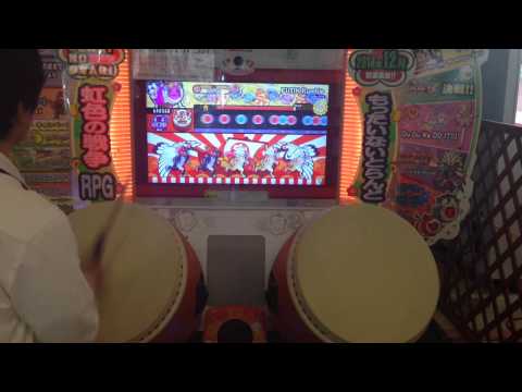 新・太鼓の達人【キミドリver】FUJIN Rumble でたらめ フルコンボ