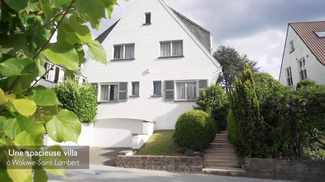 WOLUWE-SAINT-LAMBERT : Spacieuse villa à deux pas de toutes les facilités