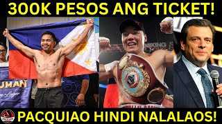 Pacquiao Vs Provodnikov Ginto 300K Ang Ticket Ayaw Mag Bayad Ng Fee Lagot Na