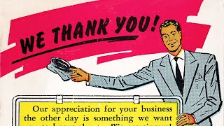 1949 We Thank You -Episode 7 - Auto Service Postcards