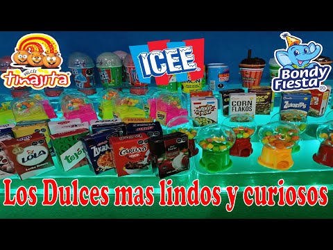 Dulces con empaques