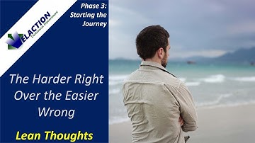 The Harder Right Over the Easier Wrong