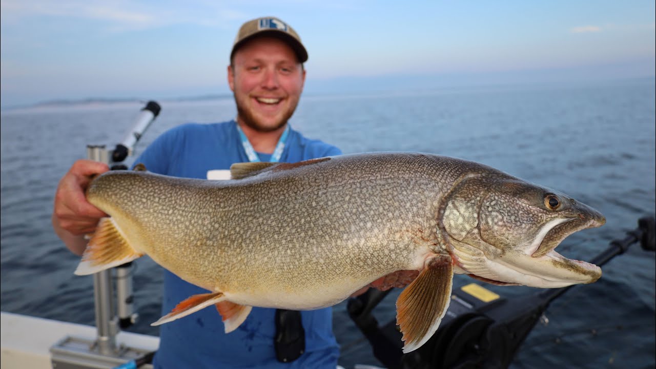 AWESOME Trolling for LAKE TROUT [Lake Michigan] YouTube