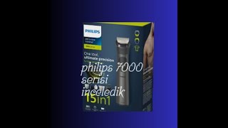 Philips 7000 serisi 15'i 1 Arada Erkek Bakım Seti - Yüz/saç/vücut (Islak/kuru Kullanım) MG7950/15