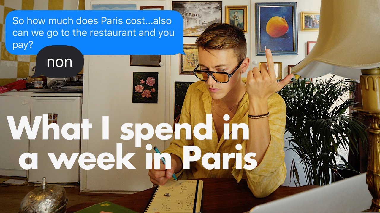 How much I spend in an average week in Paris 💶, on YouTube