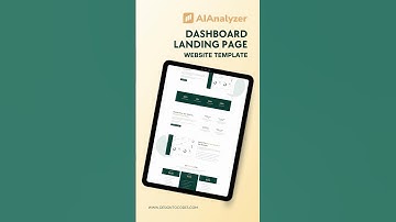 AiAnalyzer Best Tailwind CSS Landing Page- Premium Download