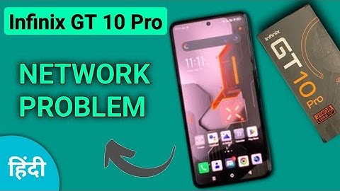 infinix GT 10 Pro mein network problem kaise theek Karen, how to solve network problem in infinix GT