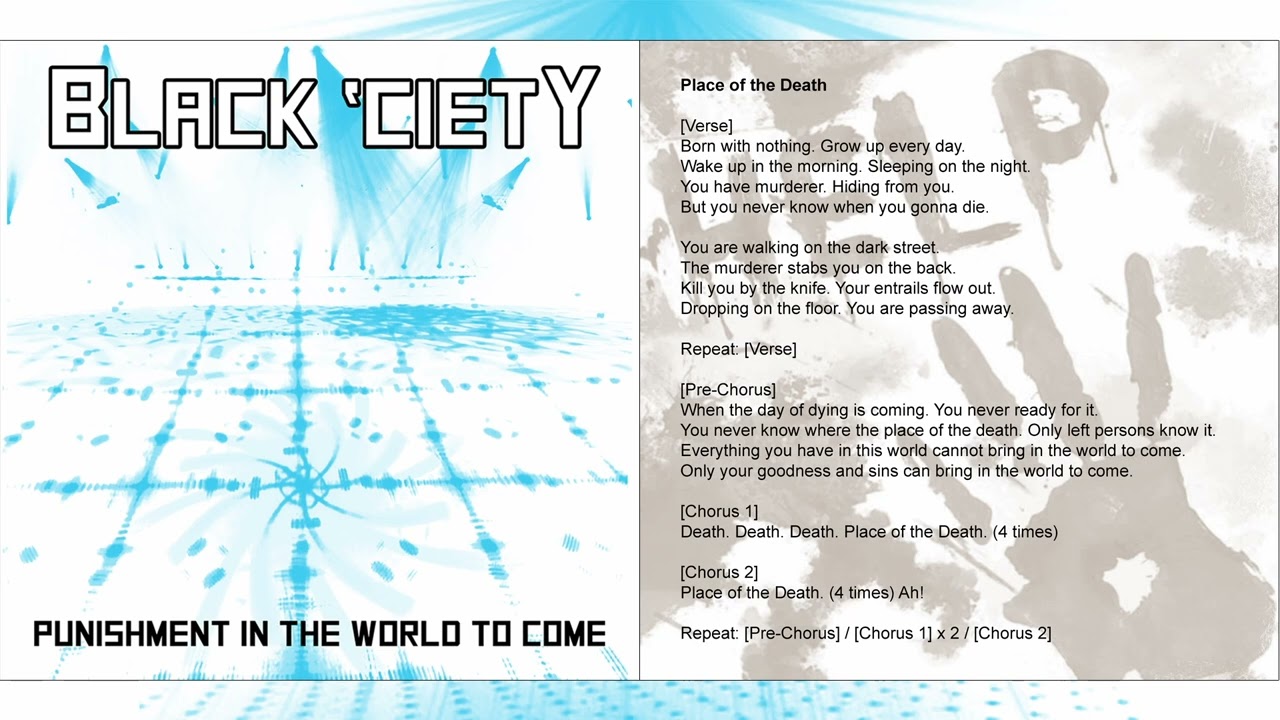 Black 'Ciety  - Place of the Death