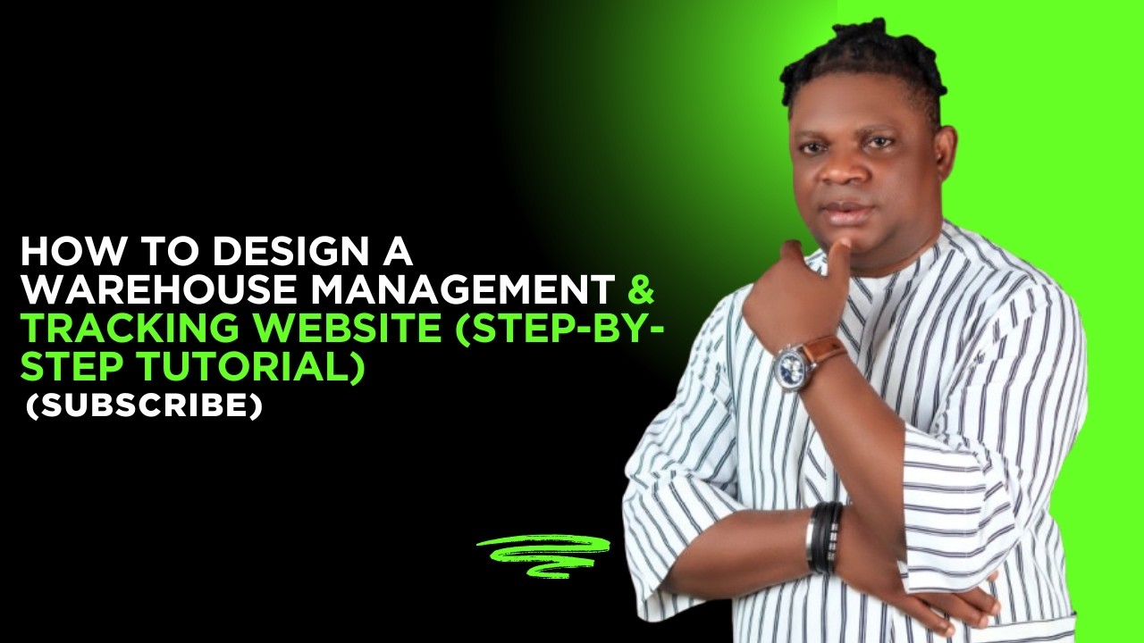 How to Design a Warehouse Management & Tracking Website (Step-by-Step Tutorial)