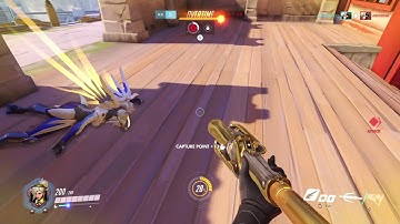 Overwatch competitive Play Mercy 1v1 Mercy