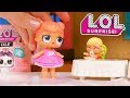 LOL Surprise Dolls Sister Bedtime Routine with a Surprise Friend and Unboxings!