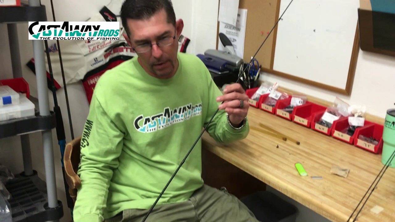 How to repair a fishing rod tip 