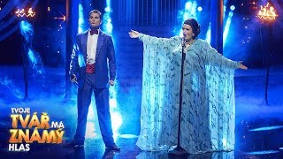 J. Boho a D. Gránský jako M. Caballé & F. Mercury "Barcelona" | Tvoje tvář má známý hlas