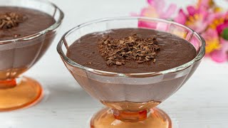¡Postre en 10 minutos! El budín de chocolate más delicioso! Comida cosera!