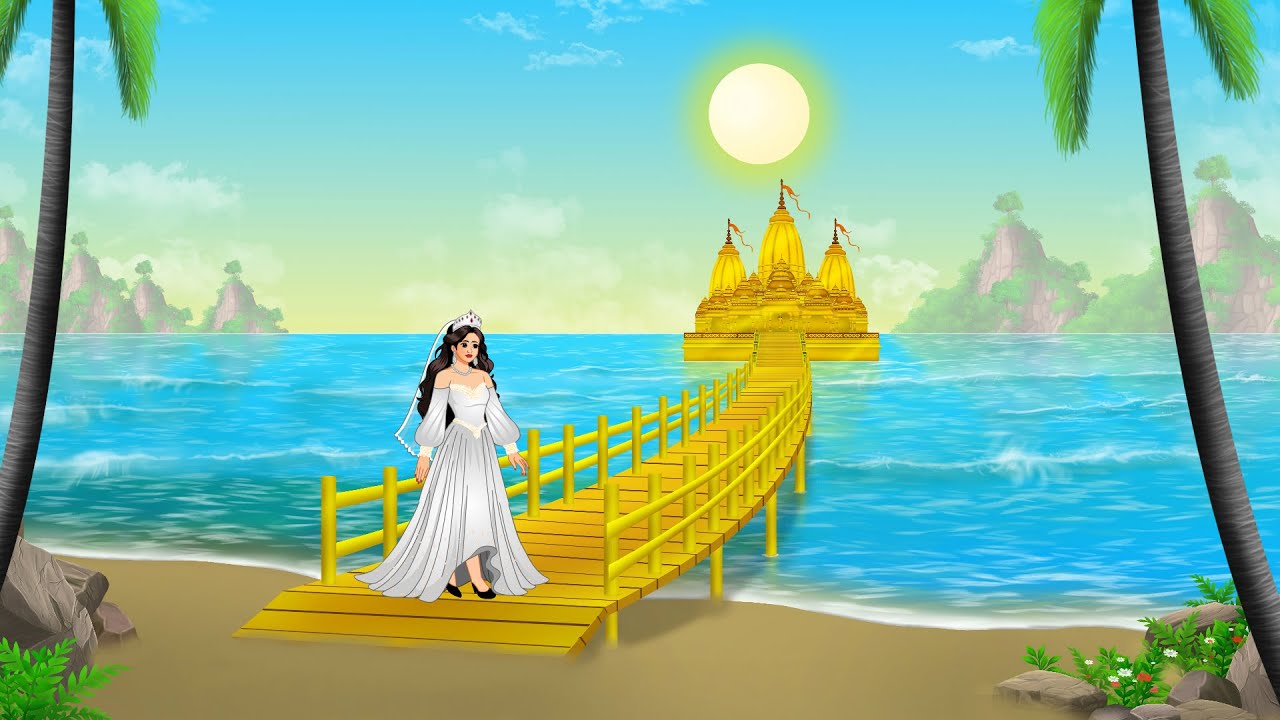 रहस्यमयी समुद्र में जादुई गाँव | Hindi Kahani | Magical Story | Moral Story | Stories