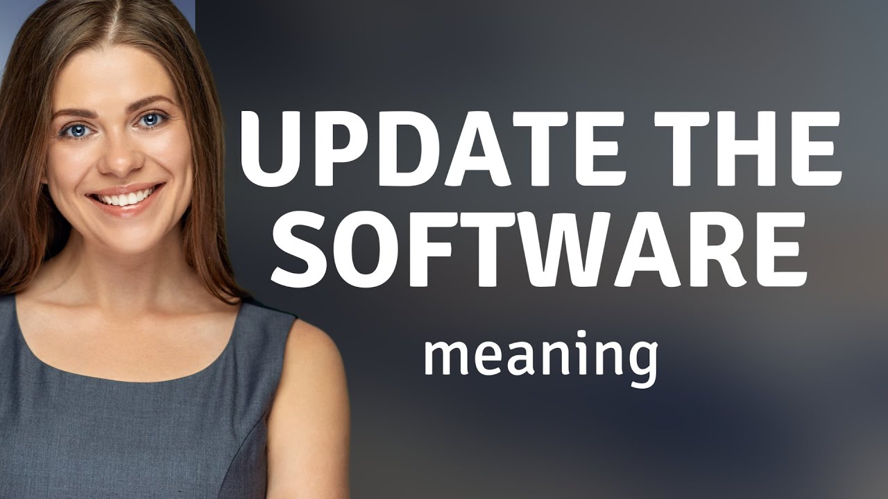 Mastering Your Tech: Understanding "Update the Software" - YouTube
