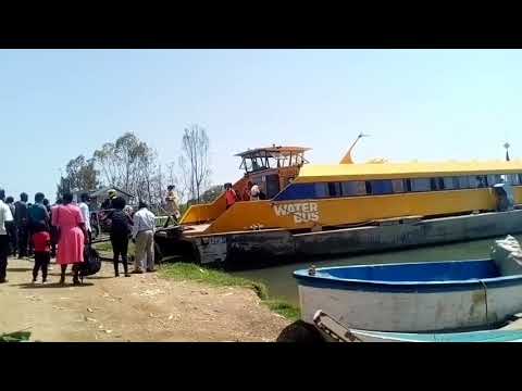 Mbita to Luanda Kotieno by Water bus On Lake Victoria In Kenya