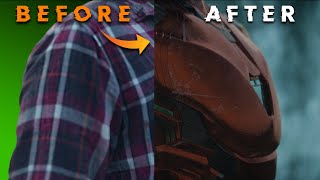 how I transform myself into Ironman ll Using blender ll vfx tutorial 🔥🔥 screenshot 4