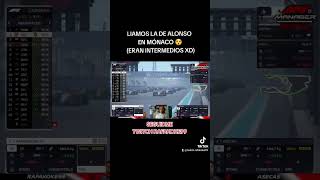LIAMOS LA DE ALONSO EN MÓNACO XD #MUNDIALF1MANAGER #MUNDIALF1 #F1 #ALONSO #TWITCH #RAFAKOKE99