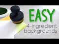 How to Make EASY BACKGROUNDS for Cards