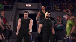WWE 2K22 - The Shield Realistic Caw & Attire 2014 (Entrance, Victory) screenshot 4
