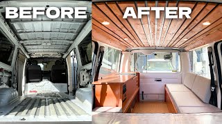 [The 2nd compilation time lapse of the complete works] Transforming a Hiace into an overnight car!