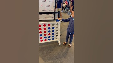 GIANT 4 IN A ROW GAME #4inarow  #connect4 #red #blue #giant #lineup #rows