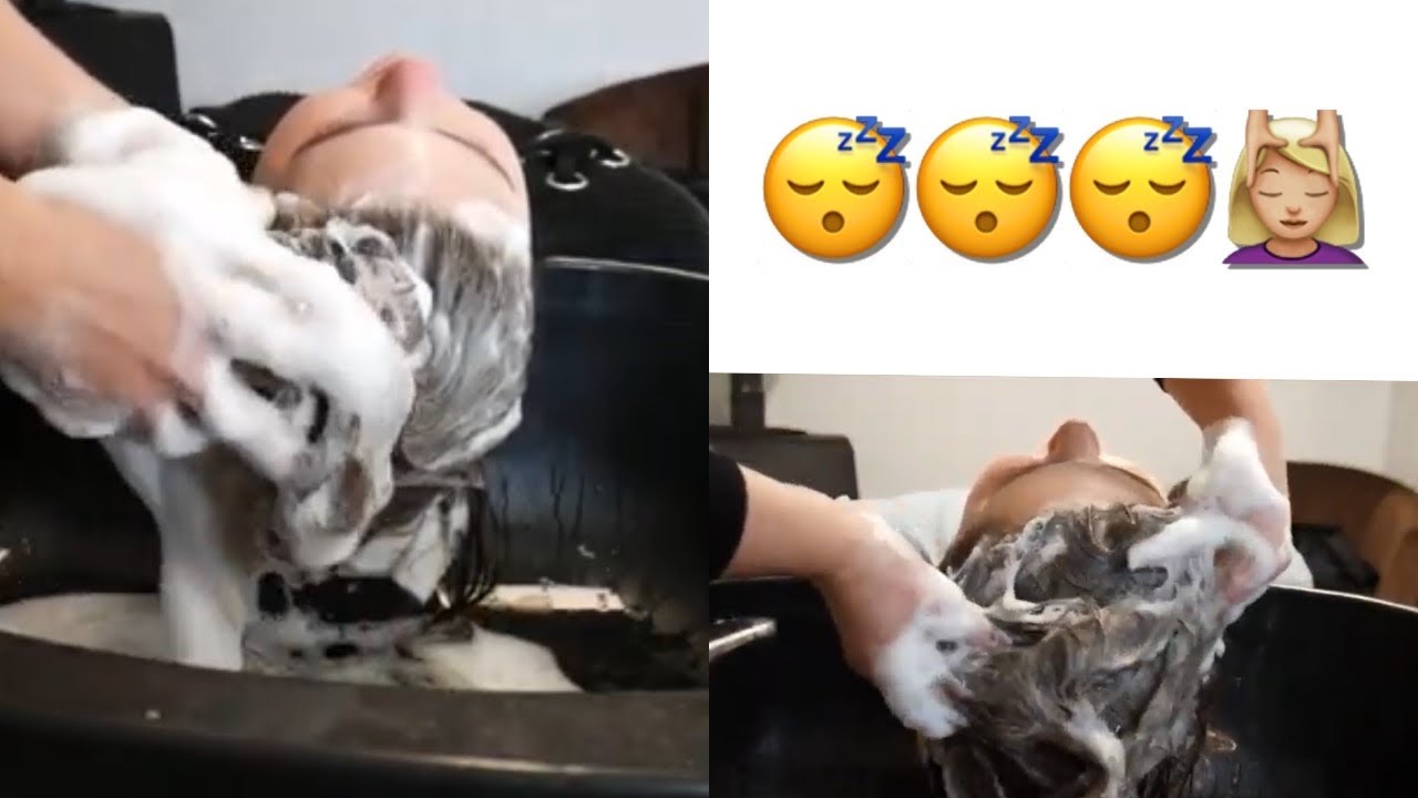 ASMR Viral Hair Washing/Shampooing, Scalp Massage, Brushing Compilation
