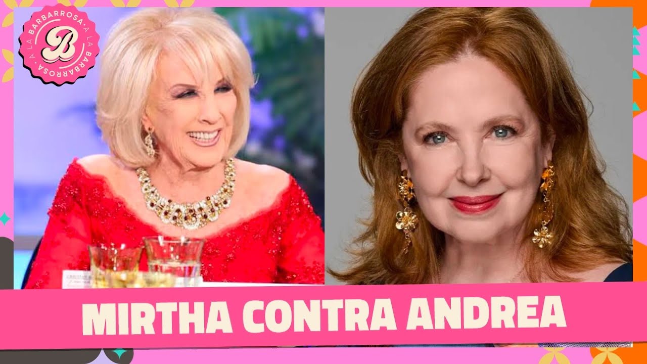 Fuertes declaraciones: Mirtha Legrand fulminó a Andrea del Boca | #ALaBarbarossa