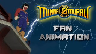 Minnal⚡Murali Teaser | Fan Animation #flipacilp #indiansuperhero