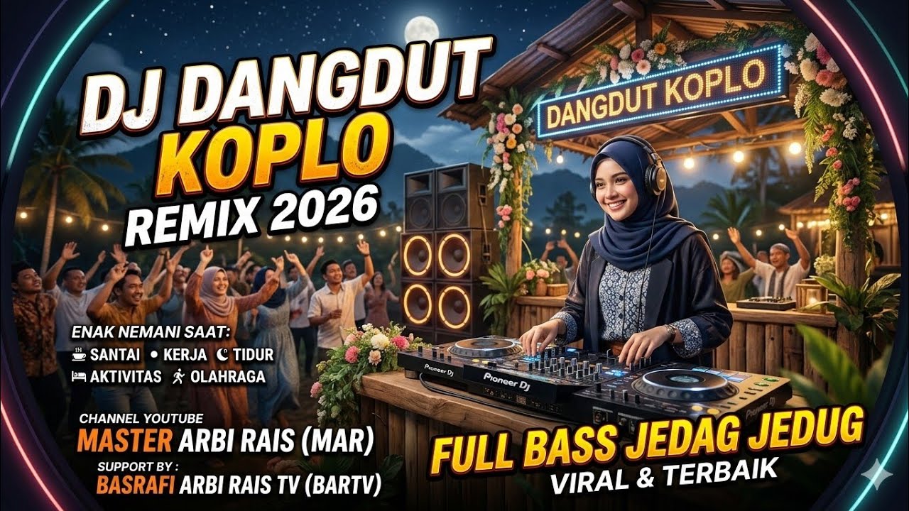 DJ REMIX DANGDUT KOPLO REGGAE VERSION PALING MERDU BUAT NEMANI SAAT KERJA - ALBUM DJ TERBARU 2026