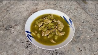 Cómo Hacer Bistec en Salsa Verde con Calabacitas.