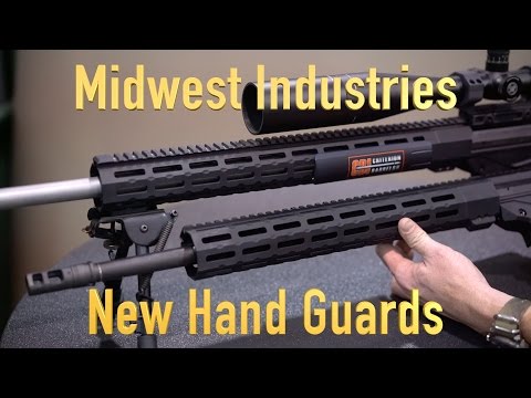 Midwest Industries New Hand Guards - SHOT Show 2016
