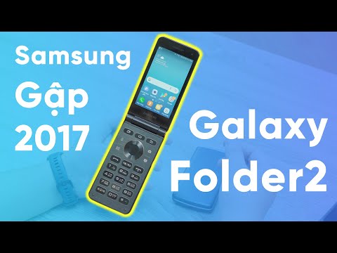 Smartphone màn hình gập của Samsung: Galaxy Folder2