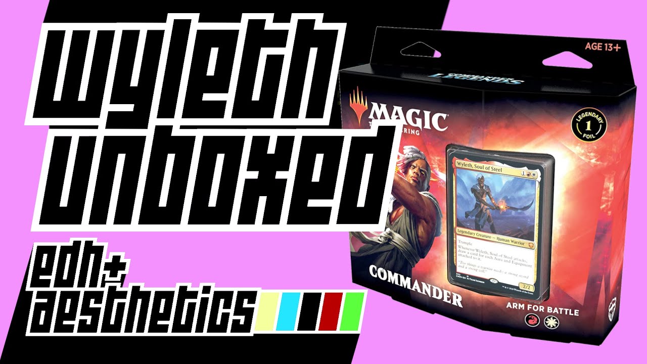 Commander Legends Arm For Battle preconstructed deck unboxing (Wyleth