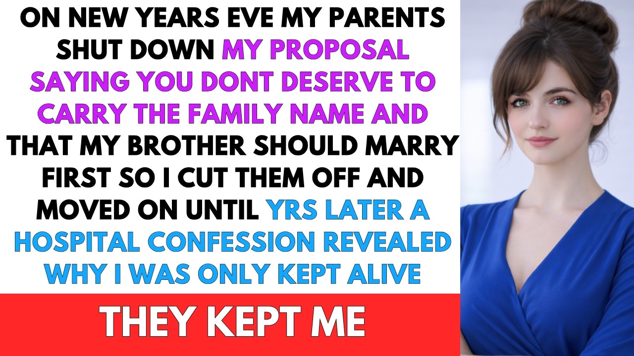 On New Year’s Eve, My Parents Stopped My Proposal, Saying “You Don’t Deserve To Carry The Family..