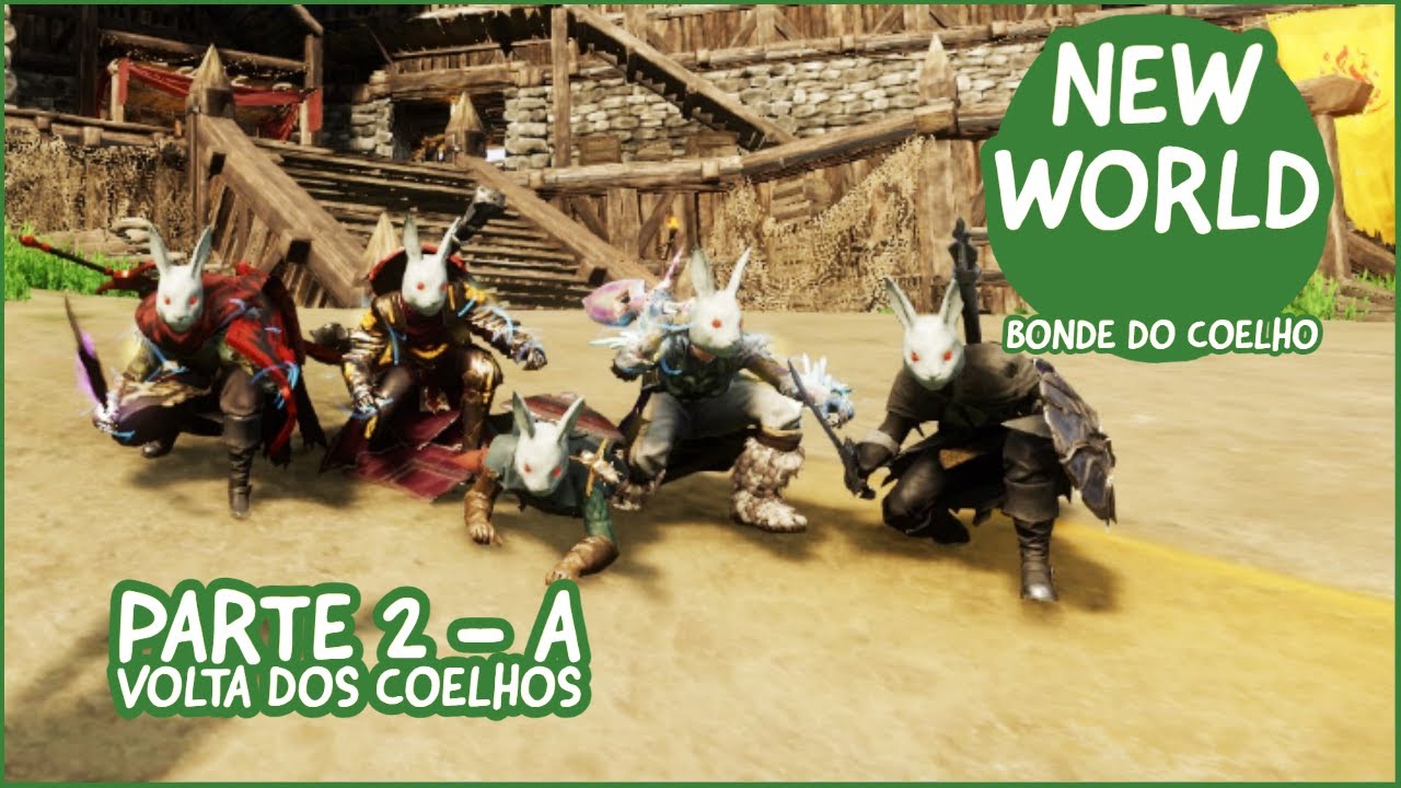 New World PVP de rua Street fight Combo pvp 5 vs xxx O ataque do BONDE DOS COELHOS PARTE