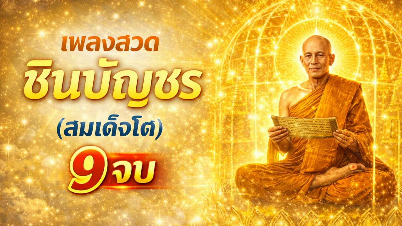 พระคาถาชินบัญชร 9 จบ (Angelic Voice) พลังจักรพรรดิ ศักดิ์สิทธิ์สูงสุด #เพลงสวดมนต์