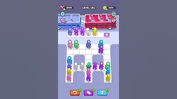 Bus Jam Level 181 #gameplay #puzzle