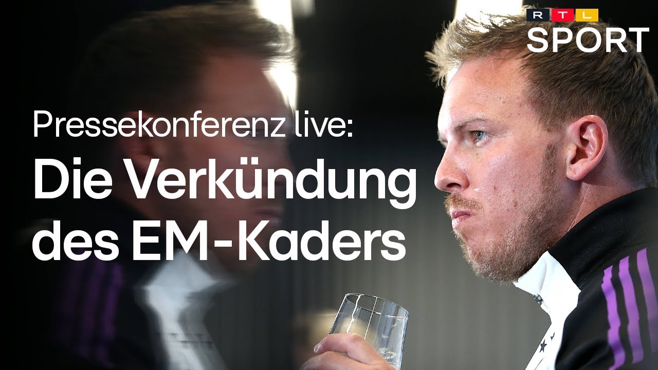 DFB-Kadernominierung von Julian Nagelsmann | BR24Sport