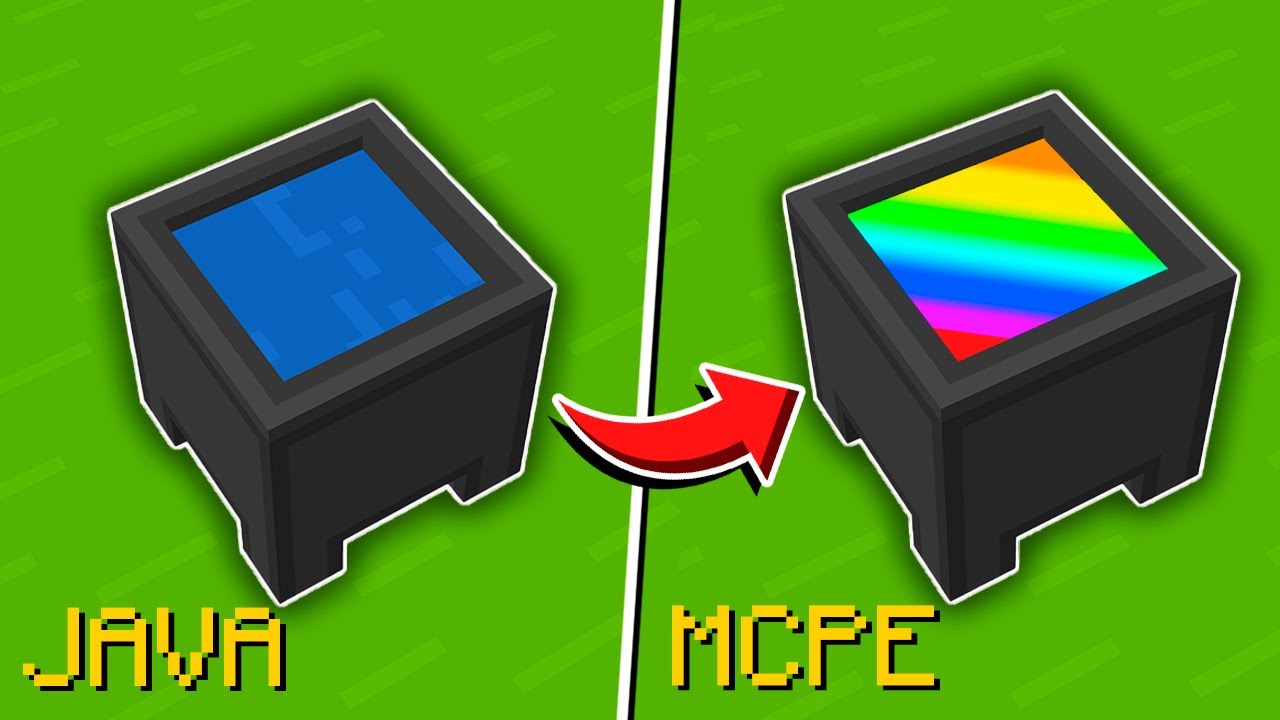 🔥 10 DIFERENÇAS ENTRE MCPE e JAVA (Minecraft Bedrock, Windows 10, Xbox ...