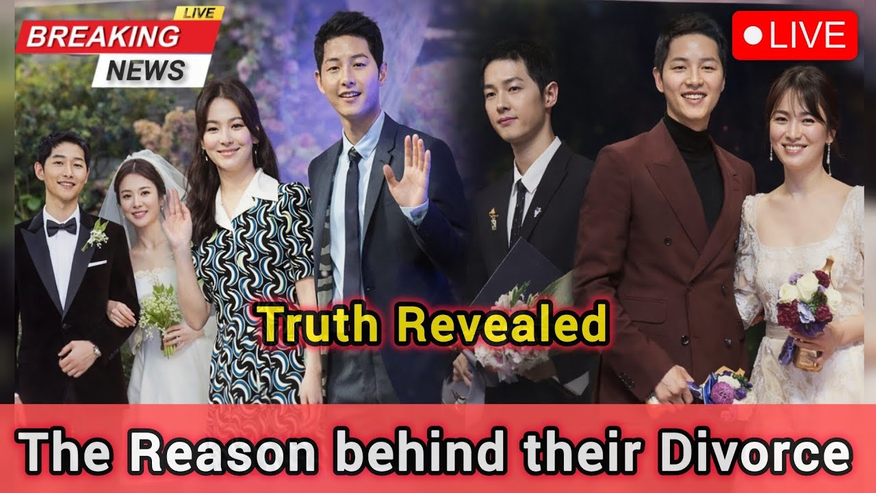 TRUTH FINALLY REVEALED The Real Reason why Song Joong Ki and Song Hye